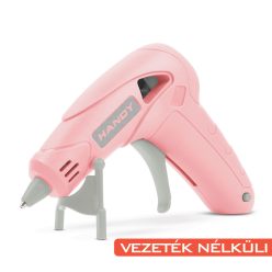 Handy Ragasztópisztoly - vezeték nélküli - 7 mm - babarózsaszín   Handy Ragasztópisztoly - vezeték nélküli - 7 mm - babarózsaszín