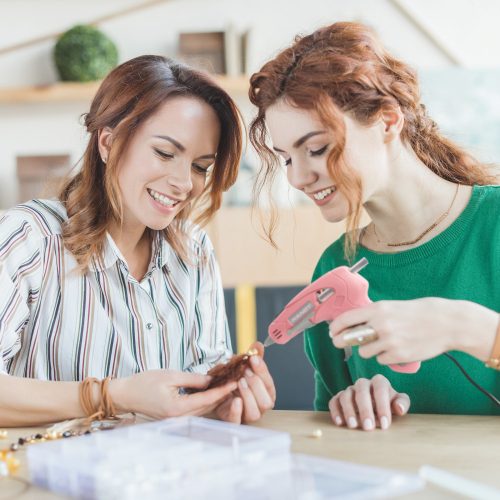 Handy Ragasztópisztoly - vezeték nélküli - 7 mm - babarózsaszín