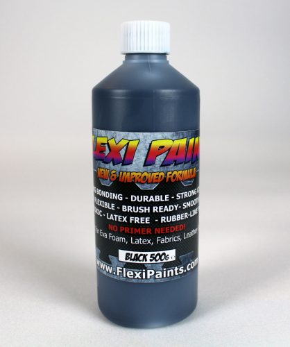 Flexi Paint - Alapozó- és fedőfesték - Fekete 500g