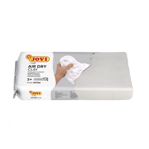 JOVI levegőn száradó modellező gyurma - fehér 250 g 