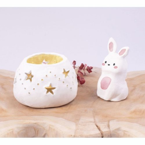 JOVI levegőn száradó modellező gyurma - fehér 250 g 