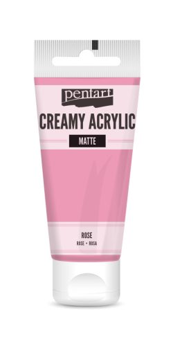 Pentart Krémes Akrilfesték - Matt Rózsaszín - 60ml