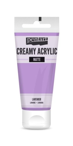 Pentart Krémes Akrilfesték - Matt Levendula - 60ml