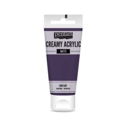 Pentart Krémes Akrilfesték - Matt Padlizsán - 60ml