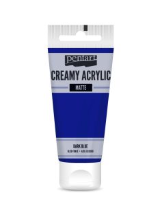 Pentart Krémes Akrilfesték - Matt Sötétkék - 60ml
