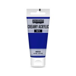 Pentart Krémes Akrilfesték - Matt Sötétkék - 60ml