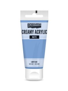 Pentart Krémes Akrilfesték - Matt Világoskék - 60ml