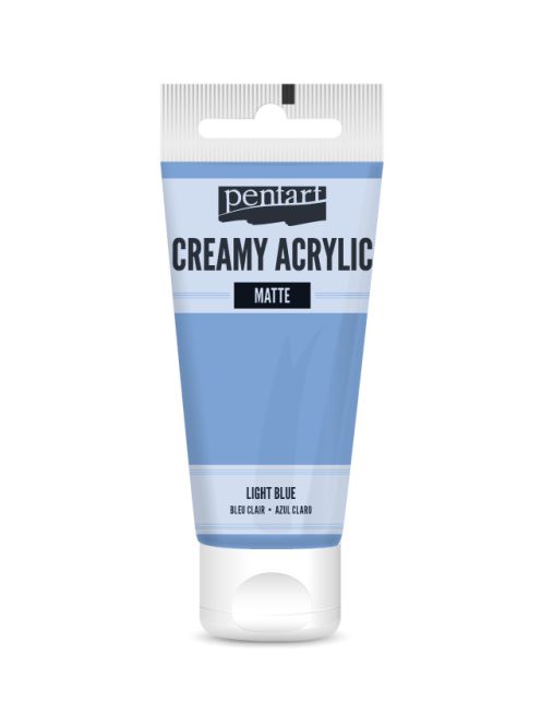 Pentart Krémes Akrilfesték - Matt Világoskék - 60ml