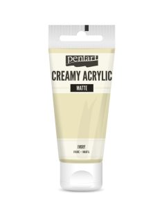 Pentart Krémes Akrilfesték - Matt Elefántcsont - 60ml
