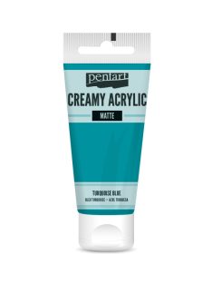 Pentart Krémes Akrilfesték - Matt Türkizkék - 60ml