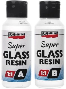 Pentart Szuper Üveggyanta 1:1 szett - 2 x 125ml