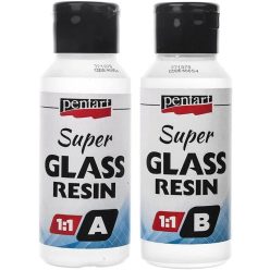 Pentart Szuper Üveggyanta 1:1 szett - 2 x 125ml Pentart Szuper Üveggyanta 1:1 szett - 2 x 125ml