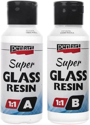 Pentart Szuper Üveggyanta 1:1 szett - 2 x 125ml