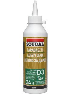 SOUDAL 65A - D3 vízálló faragasztó - 250g