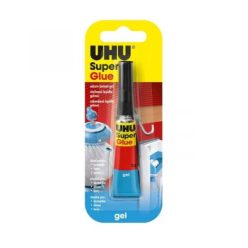UHU Super Glue - gél pillanatragasztó 2g UHU Super Glue - gél pillanatragasztó 2g