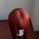 Sötétvörös hosszú cosplay paróka