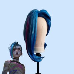 League of Legends - Jinx cosplay paróka, rövid League of Legends - Jinx cosplay paróka, rövid