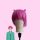The Disastrous Life of Saiki K. - Saiki K. cosplay paróka, fejdíszekkel