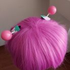The Disastrous Life of Saiki K. - Saiki K. cosplay paróka, fejdíszekkel