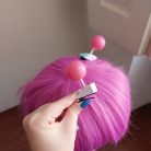 The Disastrous Life of Saiki K. - Saiki K. cosplay paróka, fejdíszekkel