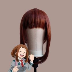 Boku No Hero Academia - Uraraka Ochaco cosplay paróka
