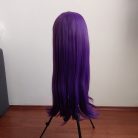 Lila hosszú cosplay paróka "B"