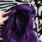 Lila hosszú cosplay paróka "B"