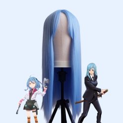 Világoskék hosszú cosplay paróka Világoskék hosszú cosplay paróka