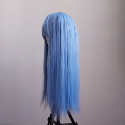Világoskék hosszú cosplay paróka